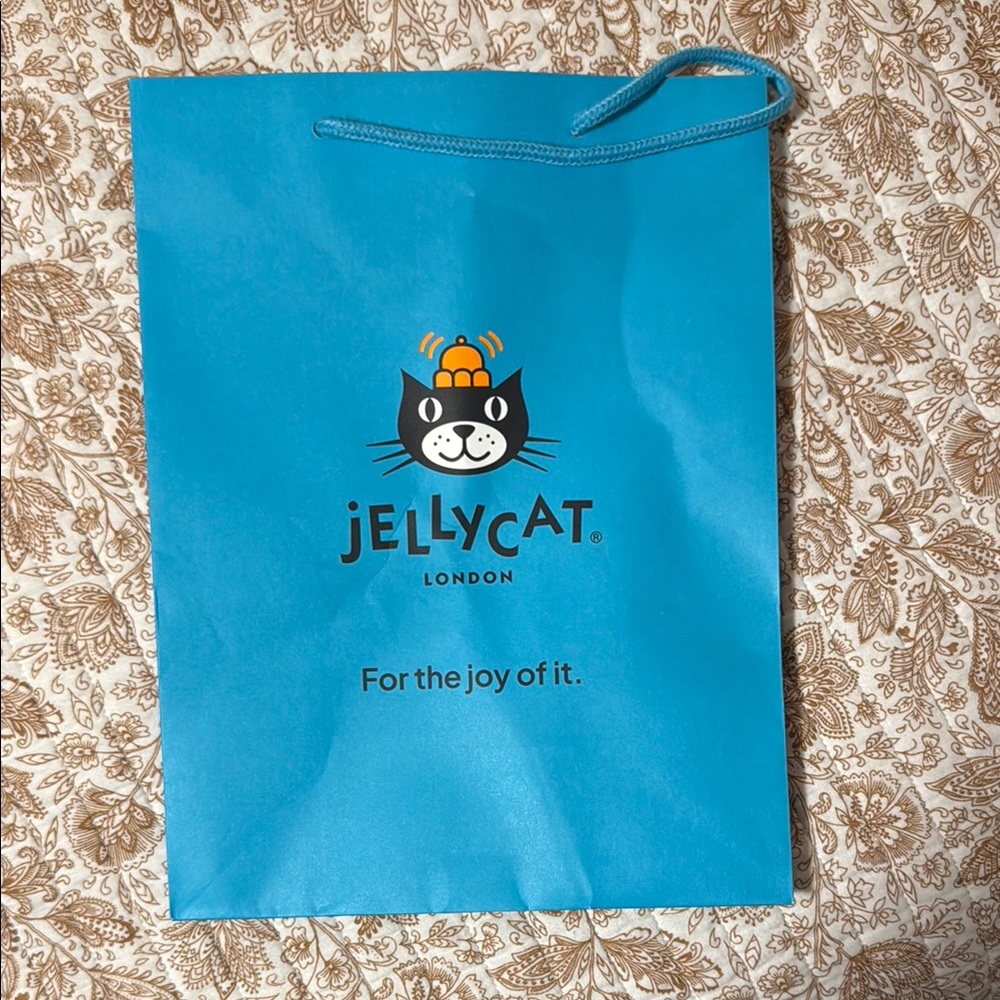 Jellycat Blue Cat Gift Bag